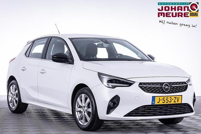 Wit Gebruikt 2020 Opel Corsa Elegance Hatchback | € 15.990 (Eerlijke prijs) - Afbeelding 1/4