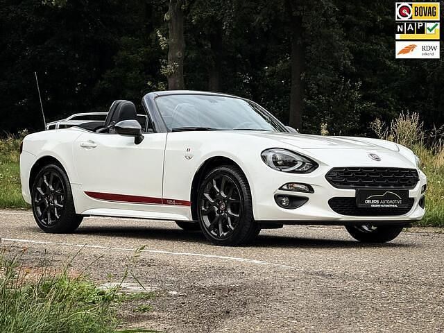 Wit, metallic lak Gebruikt 2019 Fiat 124 Spider Lusso Cabriolet | € 24.899 (Eerlijke prijs) - Afbeelding 1/4