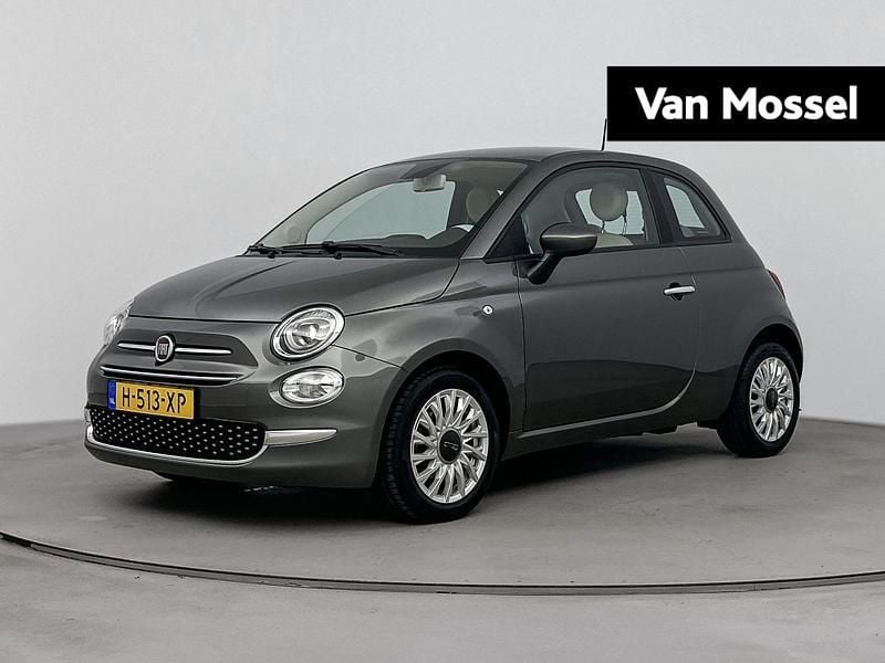 Grijs Gebruikt 2020 Fiat 500 Lounge Hatchback | € 9.900 (Goede deal) - Afbeelding 1/4