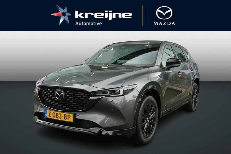 Machine grey Gebruikt 2024 Mazda CX-5 Homura-Line SUV | € 43.225 (Iets duurder) - Afbeelding 1/4