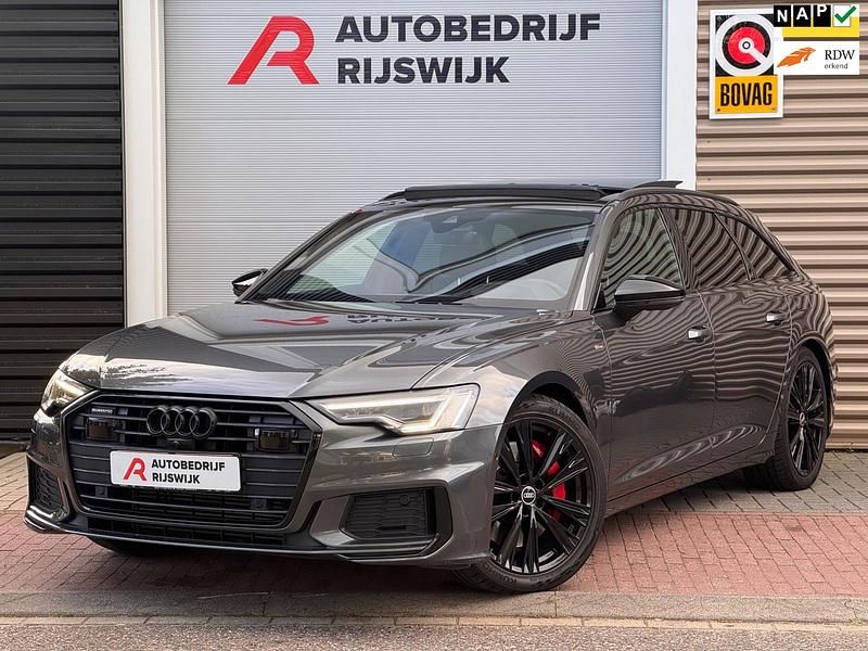 Grijs Gebruikt 2021 Audi A6 Competition Stationwagen | € 45.950 (Eerlijke prijs) - Afbeelding 1/4