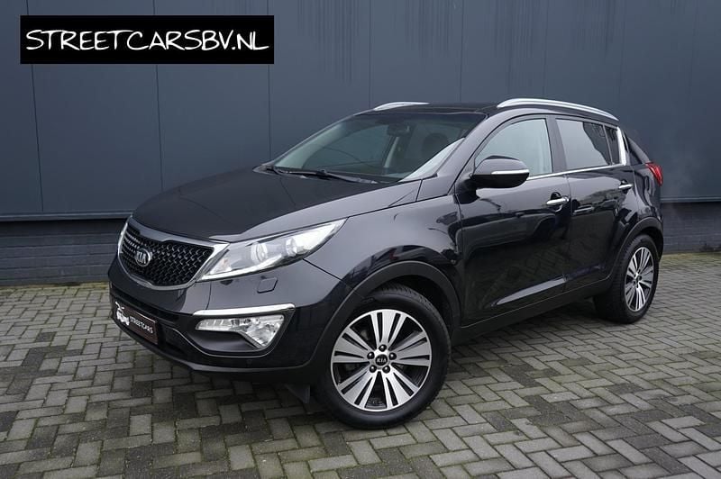 Zwart Gebruikt 2014 Kia Sportage SUV | € 15.950 (Eerlijke prijs) - Afbeelding 1/4