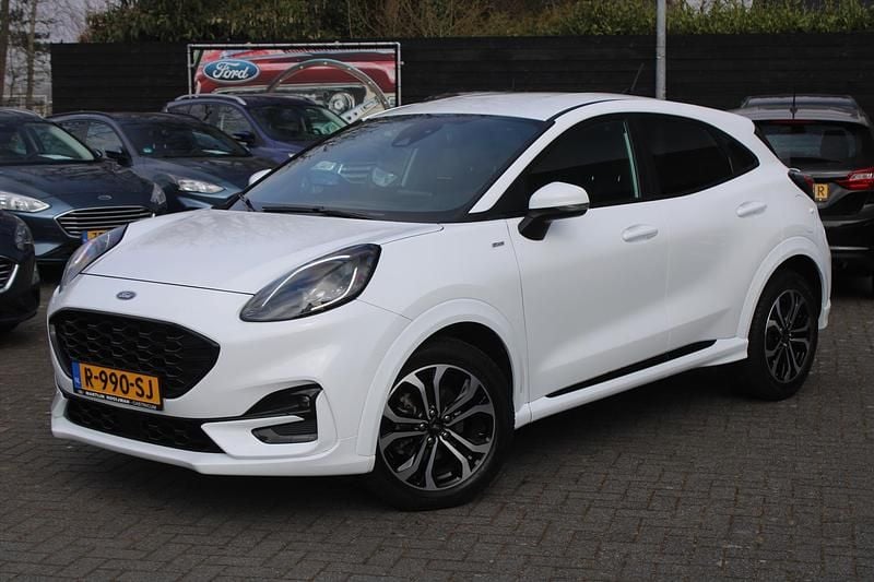 Wit Gebruikt 2020 Ford Puma Gen-E ST-Line SUV | € 18.995 (Goede deal) - Afbeelding 1/4