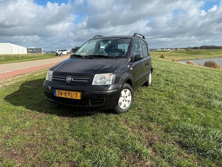 Zwart Gebruikt 2009 Fiat Panda Hatchback | € 1.500 (Goede deal) - Afbeelding 1/1