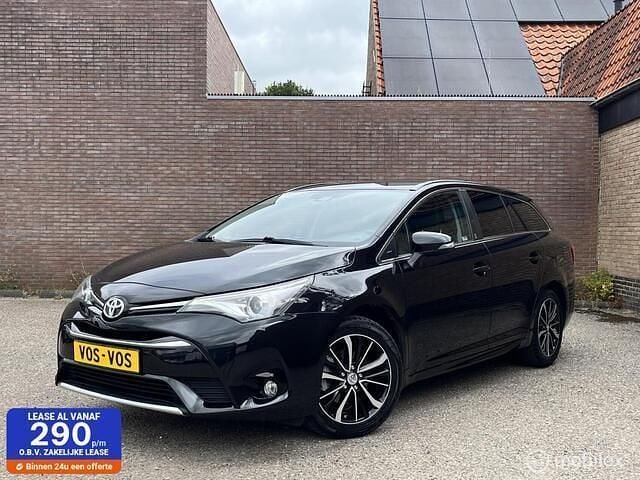 Zwart Gebruikt 2018 Toyota Avensis Stationwagen | € 17.450 (Eerlijke prijs) - Afbeelding 1/4