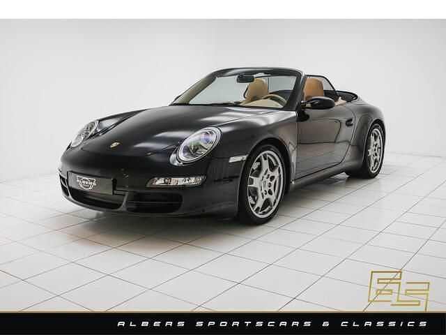 Zwart Gebruikt 2009 Porsche 911 Carrera S Cabriolet Cabriolet | € 69.950 (Eerlijke prijs) - Afbeelding 1/4