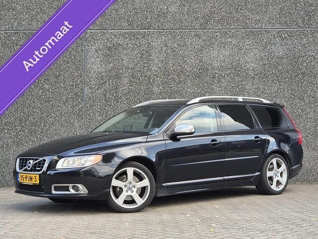 Zwart Gebruikt 2011 Volvo V70 R-Design Stationwagen | € 9.995 - Afbeelding 1/4