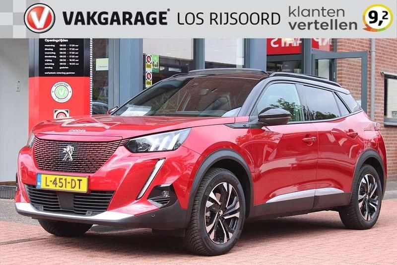 Occasion Peugeot e-2008 GTi 100 kW (136 PK) 2021 Rood SUV