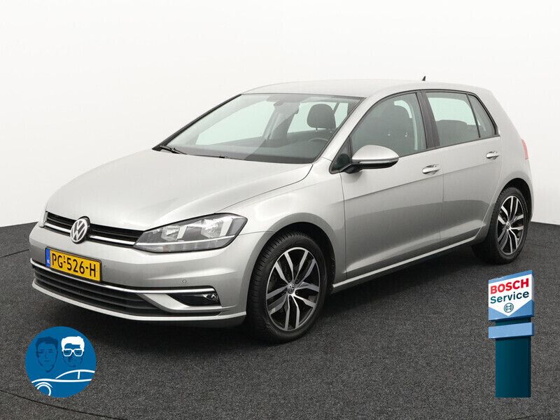 Grijs Gebruikt 2017 VW Golf VII Highline Hatchback | € 15.750 (Eerlijke prijs) - Afbeelding 1/4