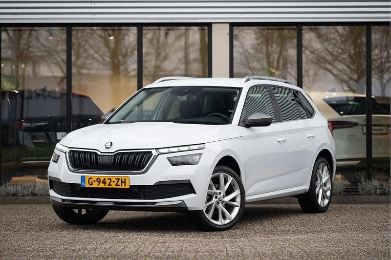 Wit Gebruikt 2020 Skoda Kamiq Business Line SUV | € 18.450 (Goede deal) - Afbeelding 1/4