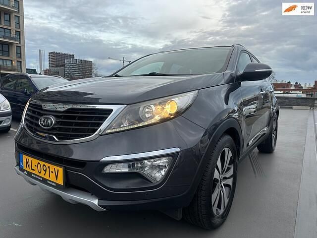 Grijs Gebruikt 2012 Kia Sportage SUV | € 8.950 (Eerlijke prijs) - Afbeelding 1/4