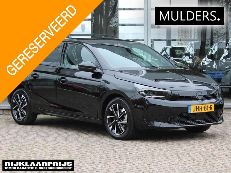 Zwart Nieuw 2025 Opel Corsa Hatchback | € 26.046 (Super prijs) - Afbeelding 1/3
