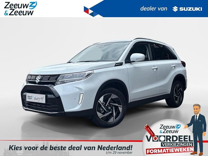 Wit Nieuw 2025 Suzuki Vitara Style SUV | € 39.049 - Afbeelding 1/4