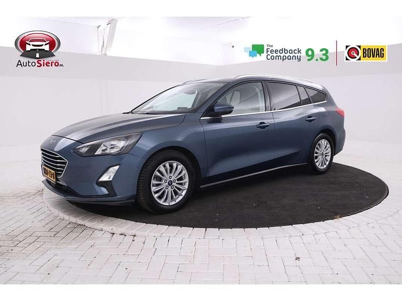 Blauw Gebruikt 2021 Ford Focus Titanium X Stationwagen | € 17.999 (Eerlijke prijs) - Afbeelding 1/4