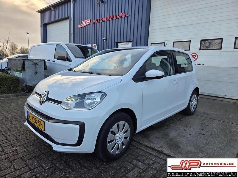Wit Gebruikt 2021 VW up! Hatchback | € 10.500 (Super prijs) - Afbeelding 1/4