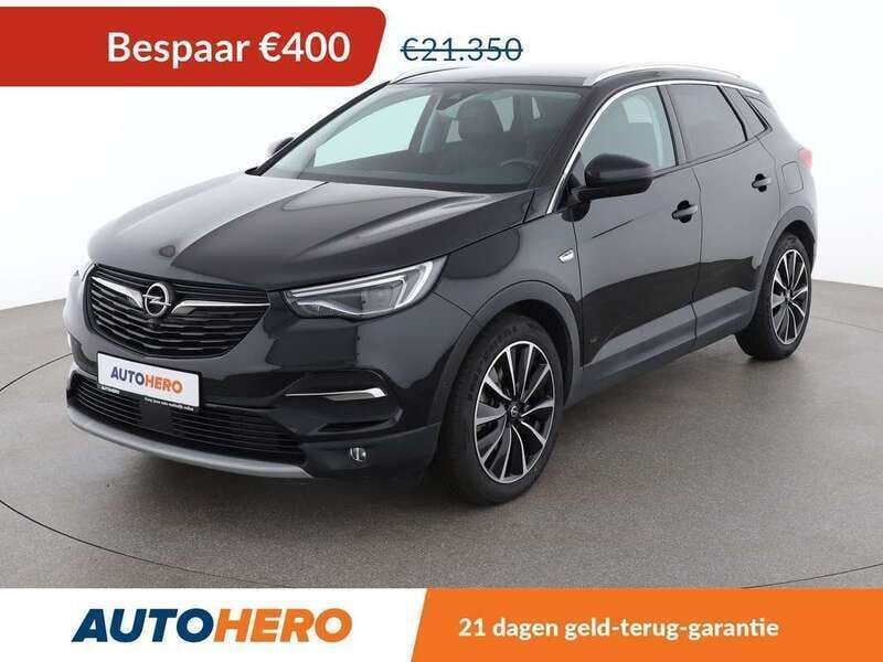 Zwart Gebruikt 2020 Opel Grandland X Ultimate SUV | € 21.149 (Eerlijke prijs) - Afbeelding 1/3