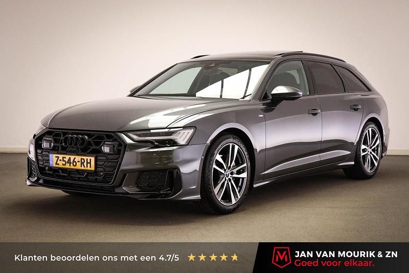 Grijs Gebruikt 2024 Audi A6 Competition Stationwagen | € 50.095 - Afbeelding 1/4