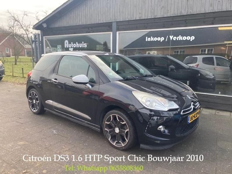 Occasion Citroën DS3 150 PK (110 kW) 2010 Zwart (metallic) Hatchback