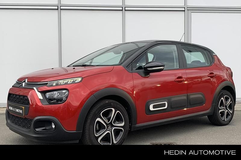 Rood Gebruikt 2020 Citroën C3 Feel Hatchback | € 12.745 (Eerlijke prijs) - Afbeelding 1/4