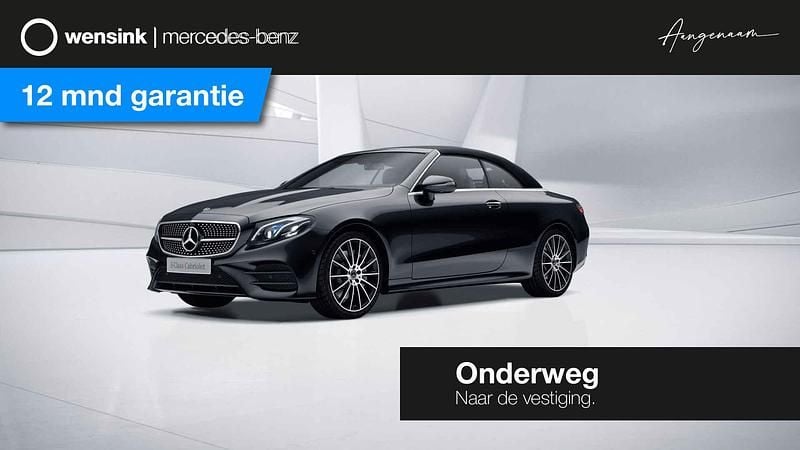 Zwart Gebruikt 2019 Mercedes E350 Premium Plus Cabriolet | € 47.350 (Eerlijke prijs) - Afbeelding 1/4
