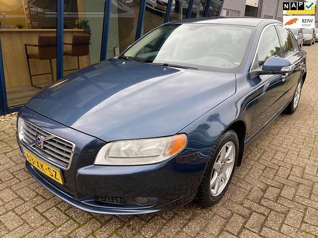 Blauw Gebruikt 2007 Volvo S80 Momentum Sedan | € 6.745 (Eerlijke prijs) - Afbeelding 1/4