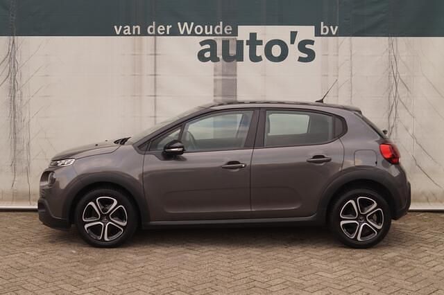 Grijs Gebruikt 2018 Citroën C3 Feel Hatchback | € 7.900 (Goede deal) - Afbeelding 1/4