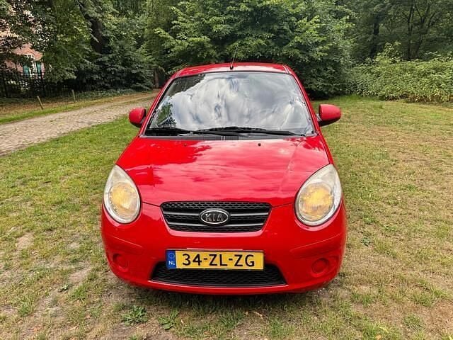 Rood Gebruikt 2008 Kia Picanto Hatchback | € 1.350 (Eerlijke prijs) - Afbeelding 1/4