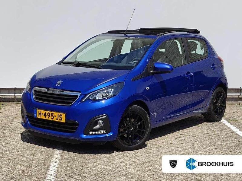 Blauw Gebruikt 2020 Peugeot 108 Active Hatchback | € 9.400 (Eerlijke prijs) - Afbeelding 1/4