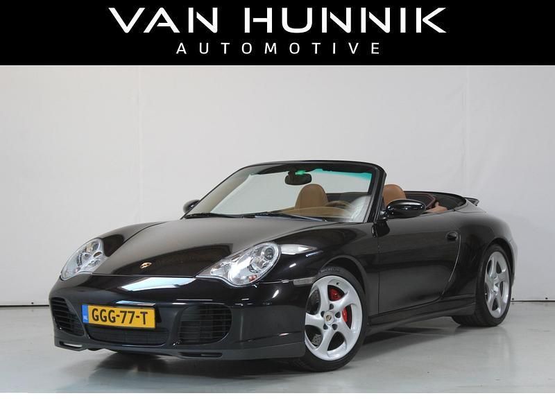 Zwart Gebruikt 2004 Porsche 911 Carrera 4S Cabriolet Cabriolet | € 64.950 (Eerlijke prijs) - Afbeelding 1/4