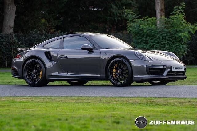 Grijs Gebruikt 2016 Porsche 911 Turbo S Coupé | € 149.991 - Afbeelding 1/4