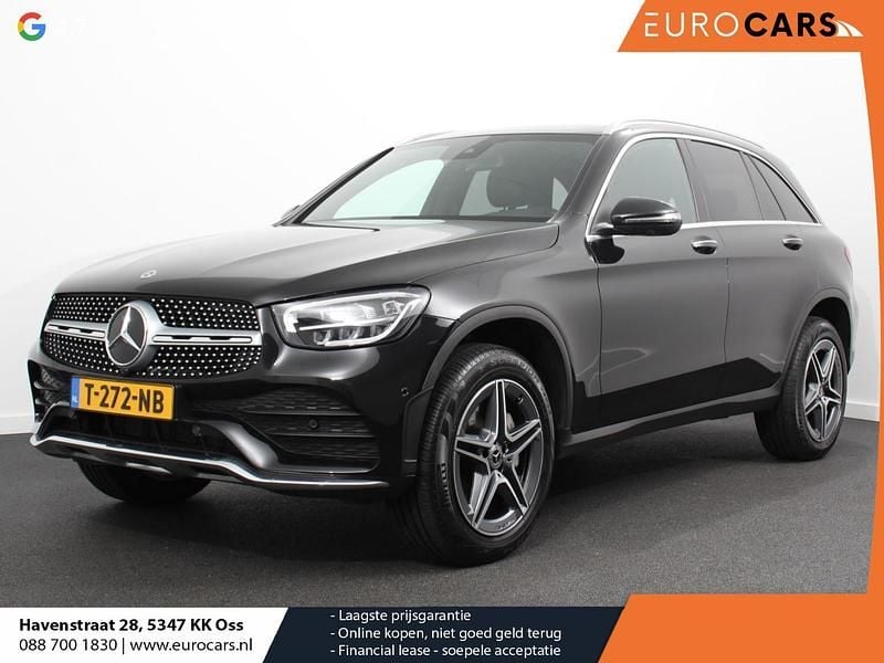 Zwart Gebruikt 2022 Mercedes GLC300 AMG line SUV | € 46.490 (Goede deal) - Afbeelding 1/4