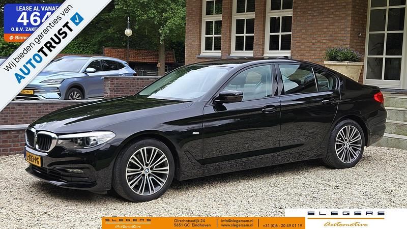 Zwart Gebruikt 2018 BMW 520 Executive Sedan | € 29.700 (Eerlijke prijs) - Afbeelding 1/4
