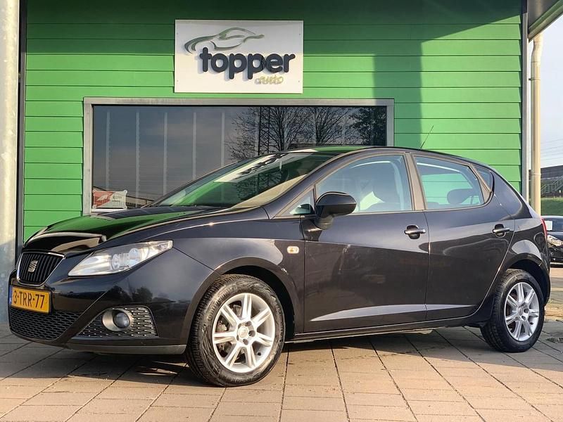 Zwart Occasion 2011 Seat Ibiza Style Hatchback | € 3.950 (Eerlijke prijs) - Afbeelding 1/4