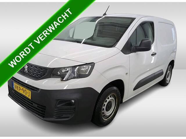 Wit Gebruikt 2021 Peugeot Partner Premium MPV | € 11.490 (Super prijs) - Afbeelding 1/4