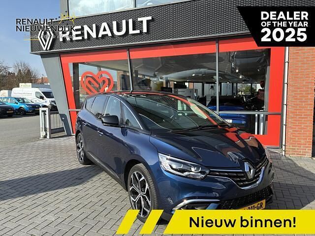 Occasion Renault Grand Scénic IV Intens 140 PK (102 kW) 2021 Twotone bleu cosmos / noir et MPV