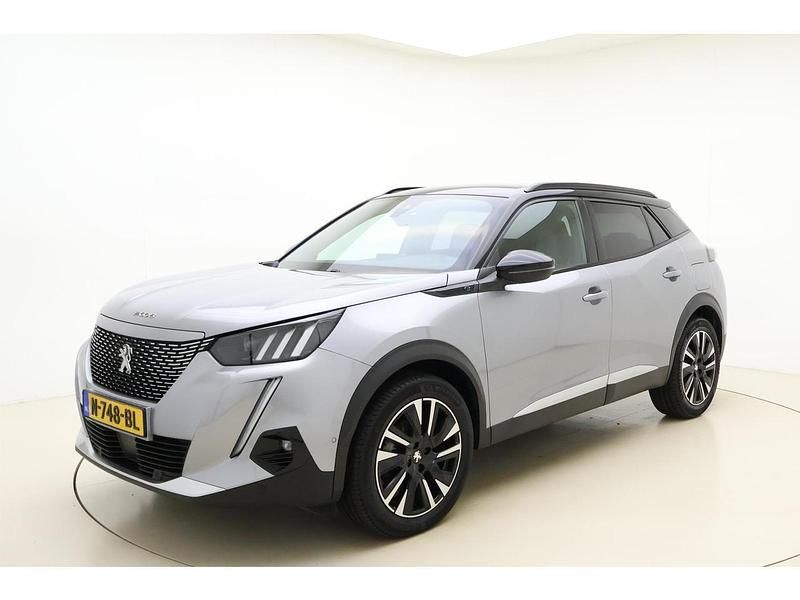 Grijs Gebruikt 2021 Peugeot e-2008 GT SUV | € 17.945 (Eerlijke prijs) - Afbeelding 1/1