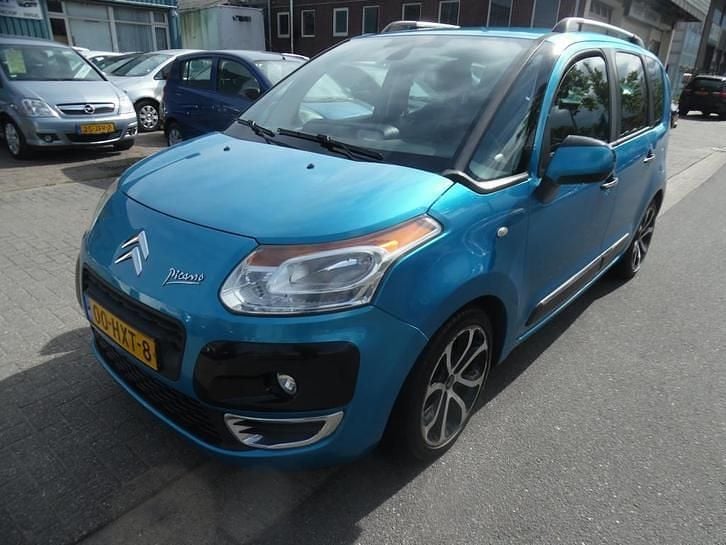 Blauw (metallic) Gebruikt 2009 Citroën C3 Picasso Exclusive MPV | € 2.450 (Goede deal) - Afbeelding 1/4