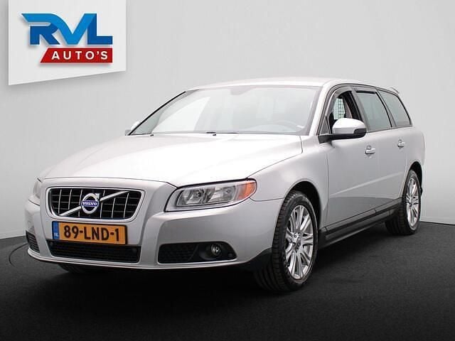 Grijs Gebruikt 2010 Volvo V70 Kinetic Stationwagen | € 7.900 (Goede deal) - Afbeelding 1/4