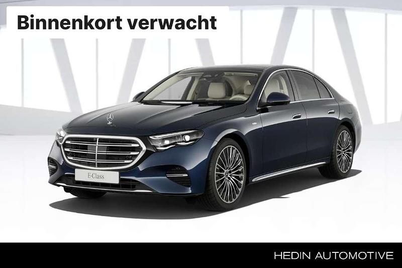 Blauw Nieuw 2025 Mercedes E300 Exclusive Sedan | € 87.465 (Goede deal) - Afbeelding 1/4