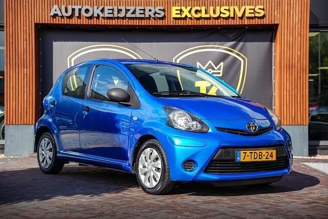 Blauw Gebruikt 2014 Toyota Aygo Hatchback | € 4.900 (Eerlijke prijs) - Afbeelding 1/4