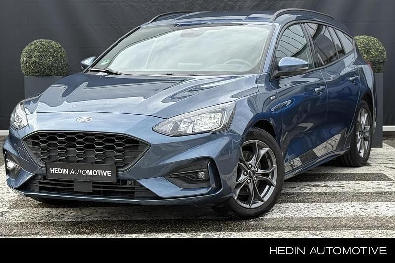 Blauw Gebruikt 2021 Ford Focus ST-Line Stationwagen | € 19.945 (Eerlijke prijs) - Afbeelding 1/3