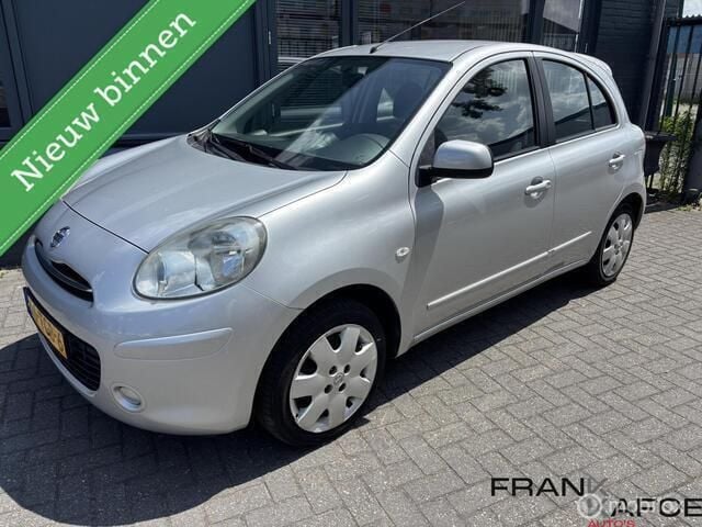 Grijs Gebruikt 2012 Nissan Micra Acenta Hatchback | € 5.950 (Eerlijke prijs) - Afbeelding 1/4
