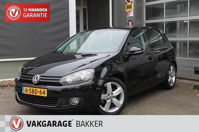Zwart Gebruikt 2012 VW Golf VII Style Hatchback | € 8.750 (Super prijs) - Afbeelding 1/4
