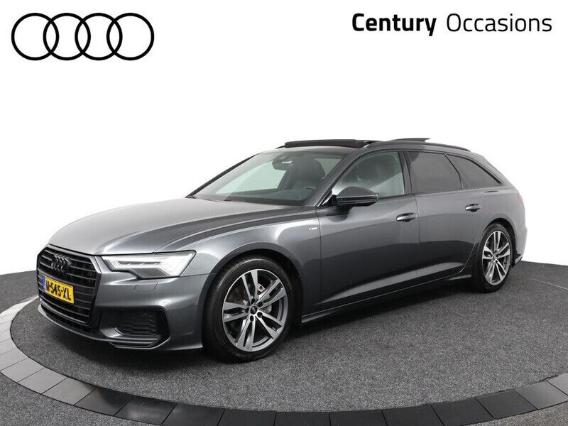 Grijs Gebruikt 2022 Audi A6 Basis Stationwagen | € 41.995 - Afbeelding 1/4