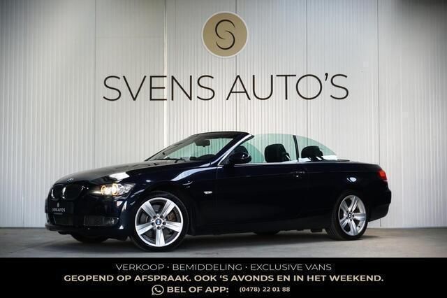 Blauw Gebruikt 2007 BMW 335 Cabriolet Executive Cabriolet | € 18.945 (Eerlijke prijs) - Afbeelding 1/4