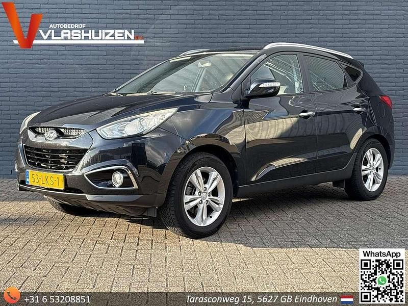 Zwart Gebruikt 2010 Hyundai ix35 Style SUV | € 4.650 (Eerlijke prijs) - Afbeelding 1/4