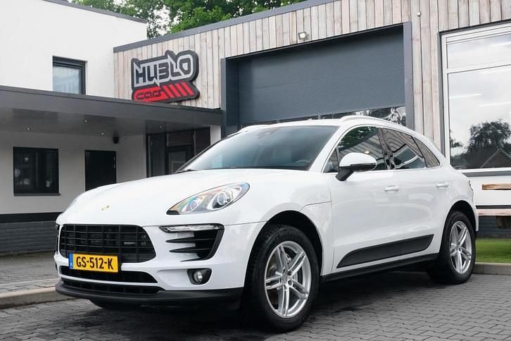 Wit Occasion 2015 Porsche Macan SUV | € 26.650 (Eerlijke prijs) - Afbeelding 1/4