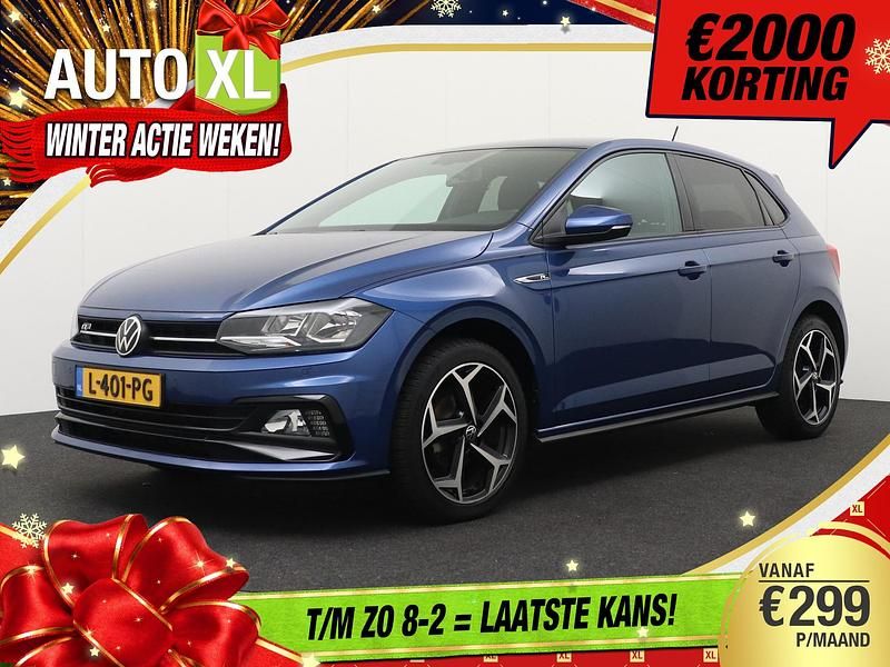 Blauw Occasion 2021 VW Polo Highline Hatchback | € 17.940 (Eerlijke prijs) - Afbeelding 1/4