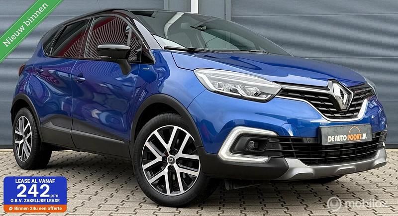 Blauw (metallic) Gebruikt 2019 Renault Captur SUV | € 14.950 (Super prijs) - Afbeelding 1/4