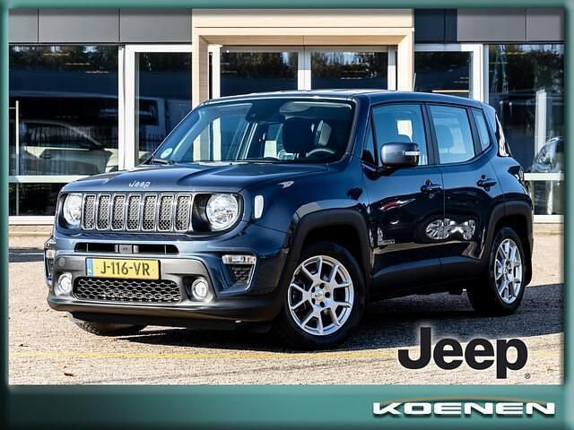 Blauw Gebruikt 2020 Jeep Renegade Longitude SUV | € 23.500 (Eerlijke prijs) - Afbeelding 1/4